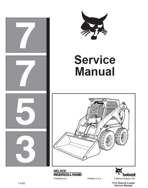 bobcat 7753 parts manual